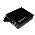 2 Port RJ45 Fiber Medienkonverter Fast Media Converter